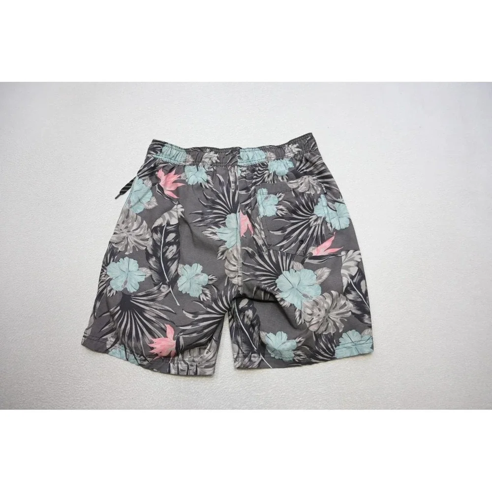 Hurley Swim Trunks Board Shorts Athletic Floral Stretch Water‎ Surf Mens Medium